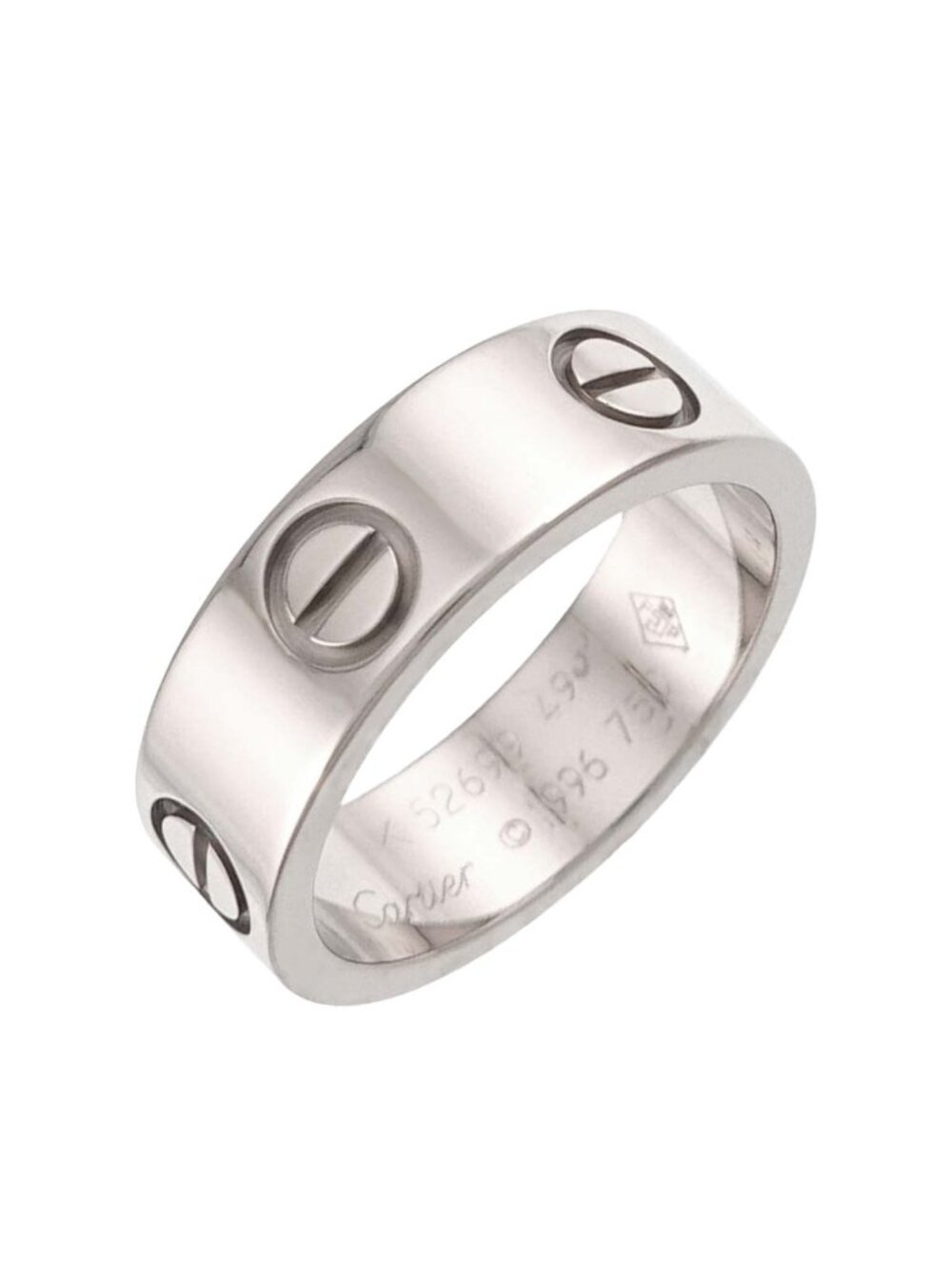 Cartier Love 49 Ring 18k White Gold 750